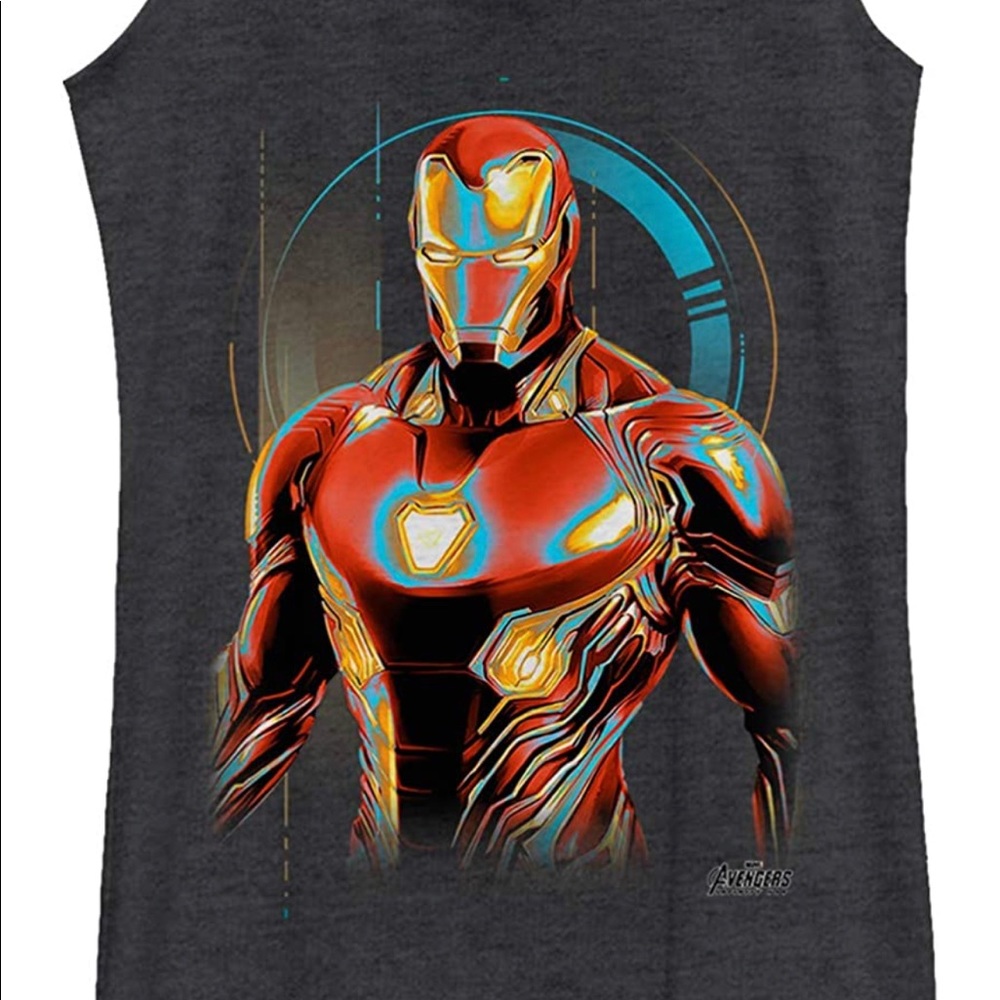 Marvel Iron Man Racerback Tank Size XL